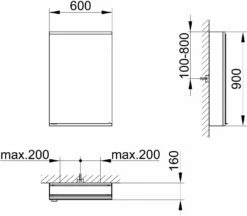 Keuco Royal Modular 2. 1930 800111061100100 600 X 900 X 160 Mm, Douille 2000 2000 Murale, Porte Match3, éclairé, Droite 6 Keuco Royal Modular 2. 1930 800111061100100 600 X 900 X 160 Mm, Douille 2000 2000 Murale, Porte Match3, éclairé, Droite -Fournitures De Salle De Bain Soldes Keuco Royal Modular 2. 1930 800111061100100 600 x 900 x 160 mm douille 2000 2000 murale porte match3 eclaire droite 1