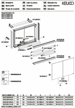 Keuco Royal Modular 2. 1930 800221001000200 1050 X 900 X 120 Mm, 2 Steckdosen , Extension Murale, 2 Portes 7 Keuco Royal Modular 2. 1930 800221001000200 1050 X 900 X 120 Mm, 2 Steckdosen , Extension Murale, 2 Portes -Fournitures De Salle De Bain Soldes Keuco Royal Modular 2. 1930 800221001000200 1050 x 900 x 120 mm 2 Steckdosen extension murale 2 portes 2