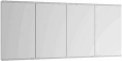 Keuco Royal Modular 2. 1930 800400010000500 Miroir 800400010000500 1750 X 700 X 120 Mm, 2 Steckdosen , 2 Doubles Points De Charge USB, Mur Intégré, 4 Portes