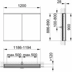 Keuco Royal Modular 2. 1930 Miroir 800200121000300 1200 X 900 X 120 Mm, 2000 Douille, 2000 Point Double Chargement USB, Intégré Dans Le Mur, Deux Portes -Fournitures De Salle De Bain Soldes Keuco Royal Modular 2. 1930 miroir 800200121000300 1200 x 900 x 120 mm 2000 douille 2000 point double chargement USB integre dans le mur deux portes 1