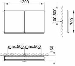 Keuco Royal Modular 2. 1930 Miroir 800201120100300 1200 X 700 X 160 Mm, 2000 Douille, 2000 Point Double Chargeur USB, L' Extension De La Paroi, Deux Portes -Fournitures De Salle De Bain Soldes Keuco Royal Modular 2. 1930 miroir 800201120100300 1200 x 700 x 160 mm 2000 douille 2000 point double chargeur USB land 39 extension de la paroi deux portes 1
