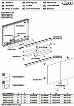 Keuco Royal Modular 2. 1930 Miroir 800210100100300 1000 X 700 X 160 Mm, 2000 Douille, 2000 Point Double Chargement USB, Intégré Dans Le Mur, Deux Portes -Fournitures De Salle De Bain Soldes Keuco Royal Modular 2. 1930 miroir 800210100100300 1000 x 700 x 160 mm 2000 douille 2000 point double chargement USB integre dans le mur deux portes 2