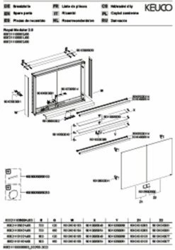 Keuco Royal Modular 2. 1930 Miroir 800211100100300 1000 X 700 X 160 Mm, 2000 Douille, 2000 Point Double Chargeur USB, L' Extension De La Paroi, Deux Portes -Fournitures De Salle De Bain Soldes Keuco Royal Modular 2. 1930 miroir 800211100100300 1000 x 700 x 160 mm 2000 douille 2000 point double chargeur USB land 39 extension de la paroi deux portes 2