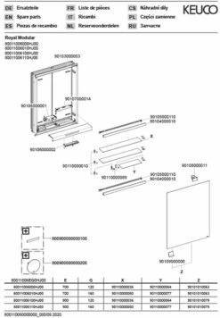 Keuco Royal Modular 2. 800110061000100 1930 800110061000100 600 X 900 X 120 Mm, Douille 2000 2000 , Porte Match4, Beleuchtet , Droite -Fournitures De Salle De Bain Soldes Keuco Royal Modular 2. 800110061000100 1930 800110061000100 600 x 900 x 120 mm douille 2000 2000 porte match4 beleuchtet droite 2