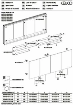 Keuco Royal Modular 2. 800400160000500 Miroir 1930 800400160000500 1600 X 700 X 120 Mm, 2 Steckdosen , 2 Doubles Points De Charge USB, Mur Encastré, 4 Portes -Fournitures De Salle De Bain Soldes Keuco Royal Modular 2. 800400160000500 miroir 1930 800400160000500 1600 x 700 x 120 mm 2 Steckdosen 2 doubles points de charge USB mur encastre 4 portes 2