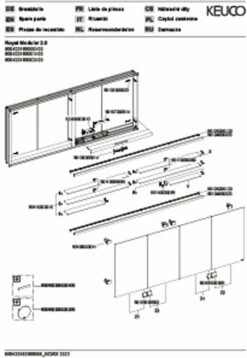 Keuco Royal Modular 2. 800420160100500 Miroir 1930 800420160100500 1600 X 700 X 160 Mm, 2 Steckdosen , 2 Doubles Points De Charge USB, Mur Intégré, 4 Portes, DALI 7 Keuco Royal Modular 2. 800420160100500 Miroir 1930 800420160100500 1600 X 700 X 160 Mm, 2 Steckdosen , 2 Doubles Points De Charge USB, Mur Intégré, 4 Portes, DALI -Fournitures De Salle De Bain Soldes Keuco Royal Modular 2. 800420160100500 miroir 1930 800420160100500 1600 x 700 x 160 mm 2 Steckdosen 2 doubles points de charge USB mur integre 4 portes DALI 2
