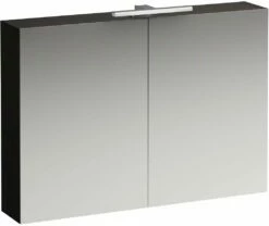 LAUFEN Base H4028521102631 Miroir LED H4028521102631 100x70x18,5cm, Orme Foncé