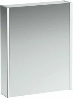 LAUFEN Frame 25 Armoire Miroir LED 4084019001451, 60cm, Porte Gauche, Côté Blanc