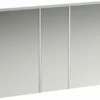 LAUFEN Frame 25 Armoire Miroir LED 4088549001451, 120cm, 3 Portes, Côté Blanc , Lumière Ambiante