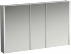 LAUFEN Frame 25 Armoire Miroir LED 4088549001451, 120cm, 3 Portes, Côté Blanc , Lumière Ambiante