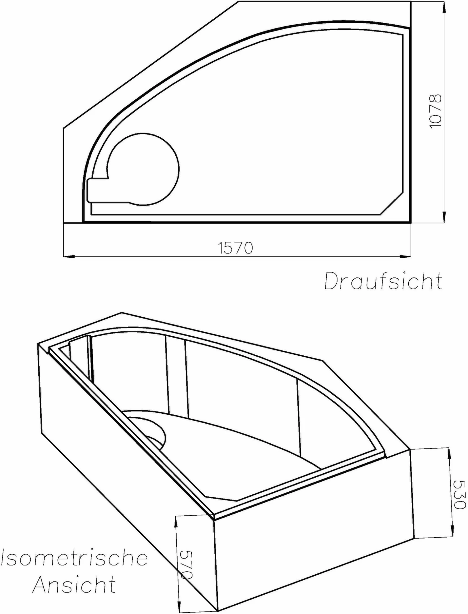 Schedel Keramag Renova Nr.1 Support De Baignoire D'angle SW13042A 150x100cm, Droite, Avec étagère, Hauteur 57cm 4 Schedel Keramag Renova Nr.1 Support De Baignoire D'angle SW13042A 150x100cm, Droite, Avec étagère, Hauteur 57cm – Image 2