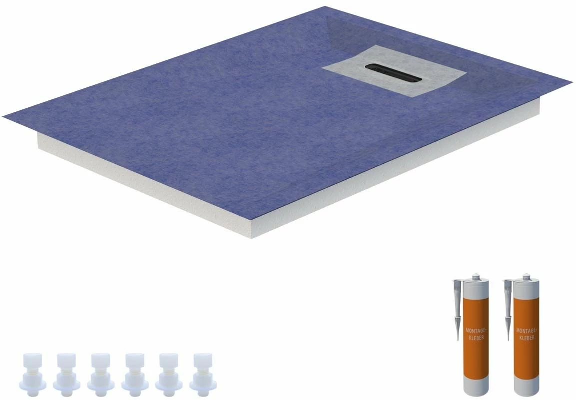 Schedel Line Flow élément De Douche LI1KF608010 80 X 100 Cm, Pente Sur Quatre Côtés 3 Schedel Line Flow élément De Douche LI1KF608010 80 X 100 Cm, Pente Sur Quatre Côtés