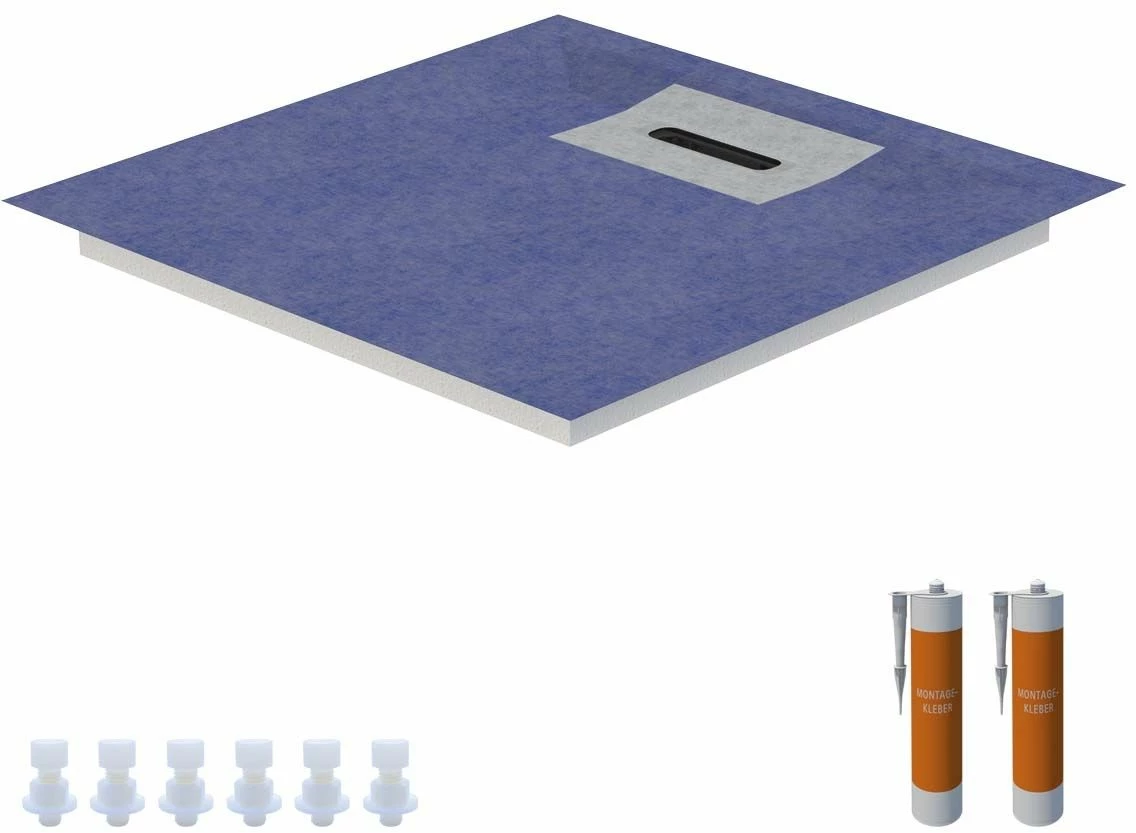 Schedel Line Flow élément De Douche LI1KF608080 80 X 80 Cm, Pente Sur Quatre Côtés 3 Schedel Line Flow élément De Douche LI1KF608080 80 X 80 Cm, Pente Sur Quatre Côtés