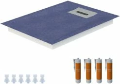 Schedel Line Flow élément De Douche LI1KF901012 100 X 120 Cm, Pente Sur Quatre Côtés