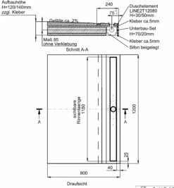 Schedel Multistar-line élément De Douche Tece LINE2T12080 120 X 80 Cm, En 2 Parties, Pente D'un Côté 5 Schedel Multistar-line élément De Douche Tece LINE2T12080 120 X 80 Cm, En 2 Parties, Pente D'un Côté -Fournitures De Salle De Bain Soldes Schedel Multistar line element de douche tece LINE2T12080 120 x 80 cm en 2 parties pente dand 39un cote 1