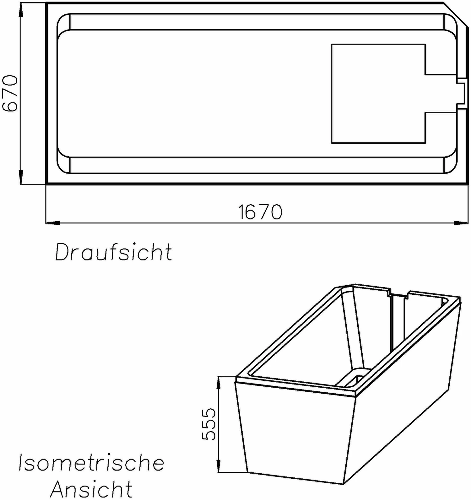 Schedel Support De Schedel SW10080 170x70cm, Pied Gauche, Hauteur 55.5cm 4 Schedel Support De Schedel SW10080 170x70cm, Pied Gauche, Hauteur 55.5cm – Image 2