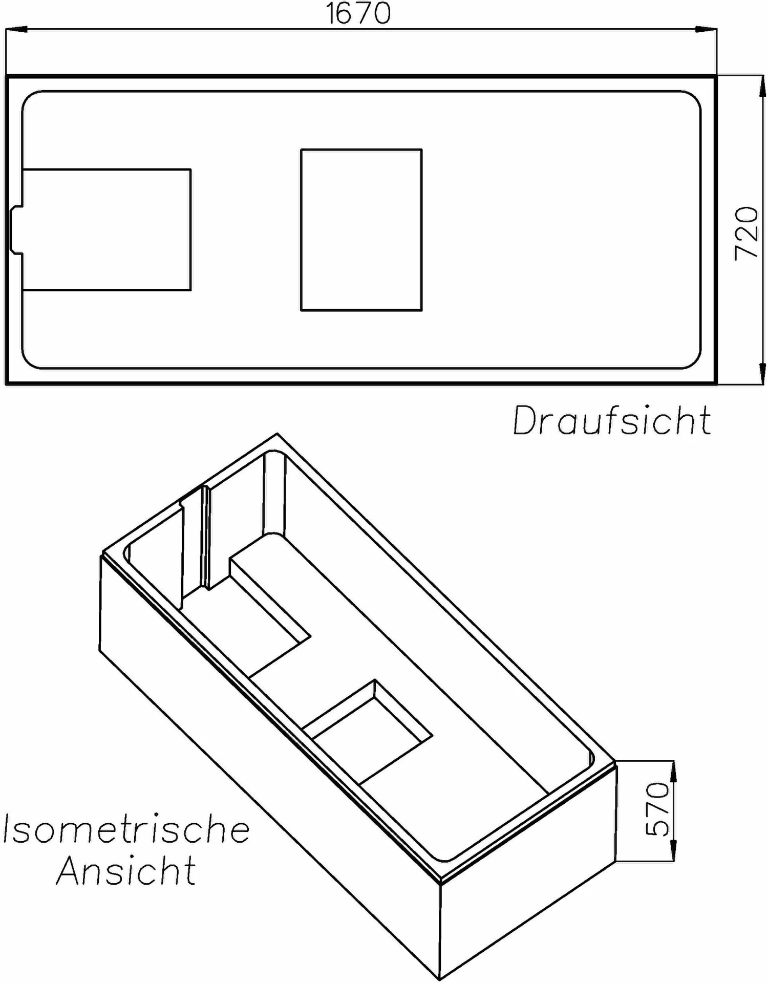 Schedel Support De Schedel SW12044 170x75cm, Hauteur 57cm 4 Schedel Support De Schedel SW12044 170x75cm, Hauteur 57cm – Image 2