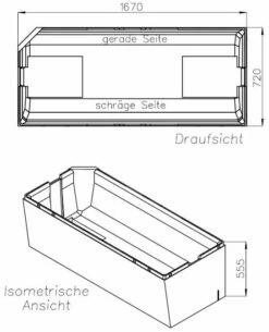 Schedel Support De Schedel SW13576 170x75cm, Tête Gauche, Pied Droit, Hauteur 55.5cm -Fournitures De Salle De Bain Soldes Schedel Support de Schedel SW13576 170x75cm tete gauche pied droit hauteur 55.5cm 1