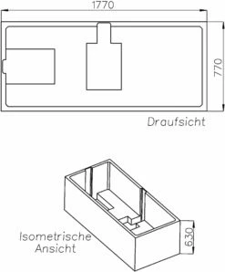 Schedel Support De Schedel SW14146 180x80cm, Hauteur 63cm -Fournitures De Salle De Bain Soldes Schedel Support de Schedel SW14146 180x80cm hauteur 63cm 1