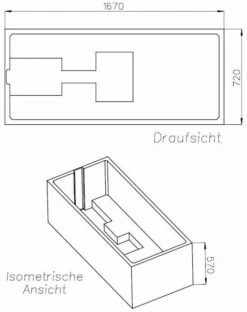 Schedel Support De Schedel SW14679 170x75cm, Sortie Centrale, Hauteur 57cm 5 Schedel Support De Schedel SW14679 170x75cm, Sortie Centrale, Hauteur 57cm -Fournitures De Salle De Bain Soldes Schedel Support de Schedel SW14679 170x75cm sortie centrale hauteur 57cm 1