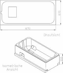 Schedel Support De Bain Schedel Multistar 06013 170 X 70 Cm, Hauteur 55,5cm, Avec 2 Côtés Droits -Fournitures De Salle De Bain Soldes Schedel Support de bain Schedel Multistar 06013 170 x 70 cm hauteur 555cm avec 2 cotes droits 1