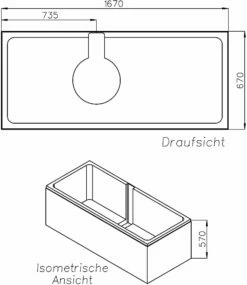 Schedel XL Bette Support De Bac à Eau SW11457 170x70cm, Trop-plein Avant, Hauteur 57cm -Fournitures De Salle De Bain Soldes Schedel XL Bette Support de bac a eau SW11457 170x70cm trop plein avant hauteur 57cm 1