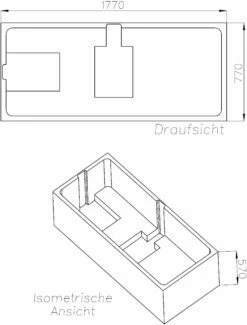 Schedel XL Bette Support De Baignoire Starlet SW12472 180x80mm, Hauteur 57cm -Fournitures De Salle De Bain Soldes Schedel XL Bette Support de baignoire Starlet SW12472 180x80mm hauteur 57cm 1
