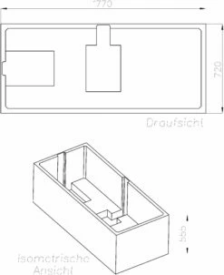 Schedel XL Bette Support De Bain Starlet SW12471 180x75cm, Hauteur 55.5cm -Fournitures De Salle De Bain Soldes Schedel XL Bette Support de bain Starlet SW12471 180x75cm hauteur 55.5cm 1
