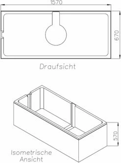 Schedel XL Kaldewei Classic Duo Support De Baignoire SW11134 160x70cm, Hauteur 57cm -Fournitures De Salle De Bain Soldes Schedel XL Kaldewei Classic duo support de baignoire SW11134 160x70cm hauteur 57cm 1