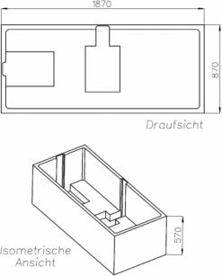 Schedel XL Kaldewei Classic Duo Support De Bain SW11210 190x90cm, Hauteur 57cm -Fournitures De Salle De Bain Soldes Schedel XL Kaldewei Classic duo support de bain SW11210 190x90cm hauteur 57cm 1