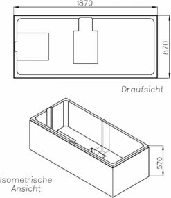 Schedel XL Villeroy & Boch Support De Baignoire Loop & Friends Duo SW16020 190x90cm, Hauteur 57cm 5 Schedel XL Villeroy & Boch Support De Baignoire Loop & Friends Duo SW16020 190x90cm, Hauteur 57cm -Fournitures De Salle De Bain Soldes Schedel XL Villeroy and Boch support de baignoire Loop andamp Friends duo SW16020 190x90cm hauteur 57cm 1