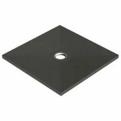 Schedel Élément De Douche Plan Multistar SKR32018 120 X 120 X 4,5 Cm, Carré, écoulement Au Milieu