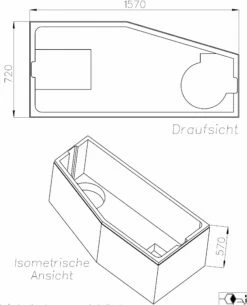 Schedel Match0 SW11057 160x75cm, Gauche, Hauteur 57cm 5 Schedel Match0 SW11057 160x75cm, Gauche, Hauteur 57cm -Fournitures De Salle De Bain Soldes Schedel match0 SW11057 160x75cm gauche hauteur 57cm 1