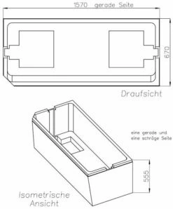 Schedel Match0 SW11184 160x70cm, Extrémité Droite, Extrémité Gauche, Hauteur 55.5cm -Fournitures De Salle De Bain Soldes Schedel match0 SW11184 160x70cm extremite droite extremite gauche hauteur 55.5cm 1