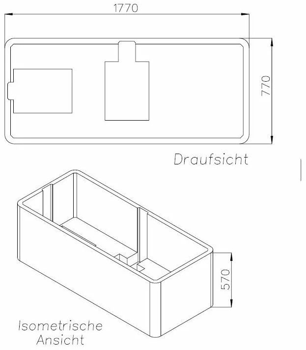 Schedel Match0 SW11238 180x80cm, Hauteur 57cm 4 Schedel Match0 SW11238 180x80cm, Hauteur 57cm – Image 2
