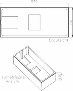 Schedel Match0 SW14317 170x75cm, Hauteur 62cm 5 Schedel Match0 SW14317 170x75cm, Hauteur 62cm -Fournitures De Salle De Bain Soldes Schedel match0 SW14317 170x75cm hauteur 62cm 1