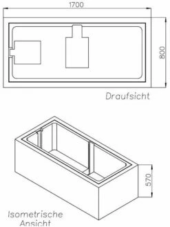 Schedel Match0 SW14779 160x70cm, Hauteur 57cm -Fournitures De Salle De Bain Soldes Schedel match0 SW14779 160x70cm hauteur 57cm 1