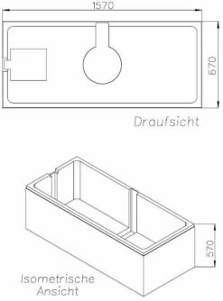 Schedel Match0 SW16043 160x70cm, Hauteur 57cm 5 Schedel Match0 SW16043 160x70cm, Hauteur 57cm -Fournitures De Salle De Bain Soldes Schedel match0 SW16043 160x70cm hauteur 57cm 1