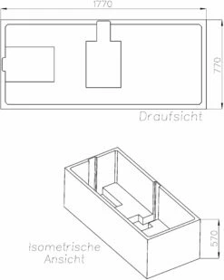 Schedel Support De Schedel SW80433 180x80cm, Hauteur 57cm 5 Schedel Support De Schedel SW80433 180x80cm, Hauteur 57cm -Fournitures De Salle De Bain Soldes Schedel support de Schedel SW80433 180x80cm hauteur 57cm 1