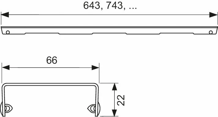 TECE Couvrir Design 601050 TECEdrainline De Droite, 100 Cm, En Acier Inoxydable 5 TECE Couvrir Design 601050 TECEdrainline De Droite, 100 Cm, En Acier Inoxydable – Image 3