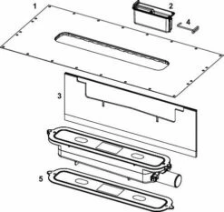 TECE Drainprofile Drain 673001 DN 40, Drain Latéral, Plat -Fournitures De Salle De Bain Soldes TECE drainprofile drain 673001 DN 40 drain lateral plat 3