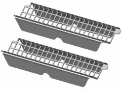 TECE Passoire à Cheveux Drainprofile 674002 Acier Inoxydable