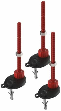 TECE Pieds D'assemblage De TECE écoulement TECE 95-194 Mm, Jeu = 3 Pièces