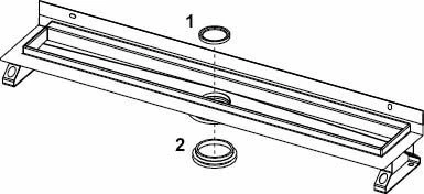 TECEdrainline Douche De Drain 600801 800mm, Avec Le Mur Et La Bande D'étanchéité Système Seal 6 TECEdrainline Douche De Drain 600801 800mm, Avec Le Mur Et La Bande D'étanchéité Système Seal – Image 4