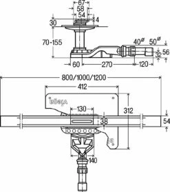 Viega Caniveau De Douche Advantix Cleviva 794507 1000 Mm, Acier Inoxydable, Modèle De Rénovation -Fournitures De Salle De Bain Soldes Viega Caniveau de douche Advantix Cleviva 794507 1000 mm acier inoxydable modele de renovation 1