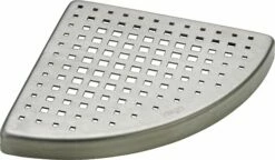 Viega Grille Advantix 592424 Visign EA11, 185x20mm, Acier Inoxydable, Mat