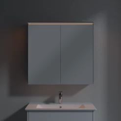 Villeroy & Boch Armoire à Miroir Finero A4678000 Avec éclairage, 807 X 758 X 220 Mm -Fournitures De Salle De Bain Soldes Villeroy and Boch Armoire a miroir Finero A4678000 avec eclairage 807 x 758 x 220 mm 2