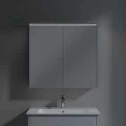 Villeroy & Boch Armoire à Miroir Finero A4678000 Avec éclairage, 807 X 758 X 220 Mm -Fournitures De Salle De Bain Soldes Villeroy and Boch Armoire a miroir Finero A4678000 avec eclairage 807 x 758 x 220 mm 3