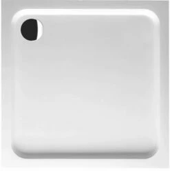 Villeroy & Boch Douche Rectangulaire O.NOVO DA0906DEN1GV01, 90x90x6cm, Blanc Avec Antidérapant