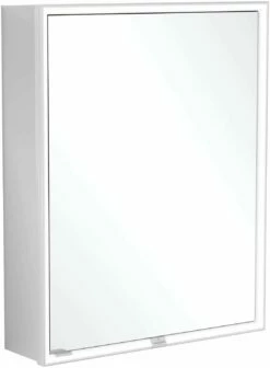 Villeroy Und Boch My View Now Armoire De Toilette A4566R00 60 X 75 X 16,8 Cm, Butée à Droite, éclairage LED, 2000 , Avec Interrupteur à Capteur